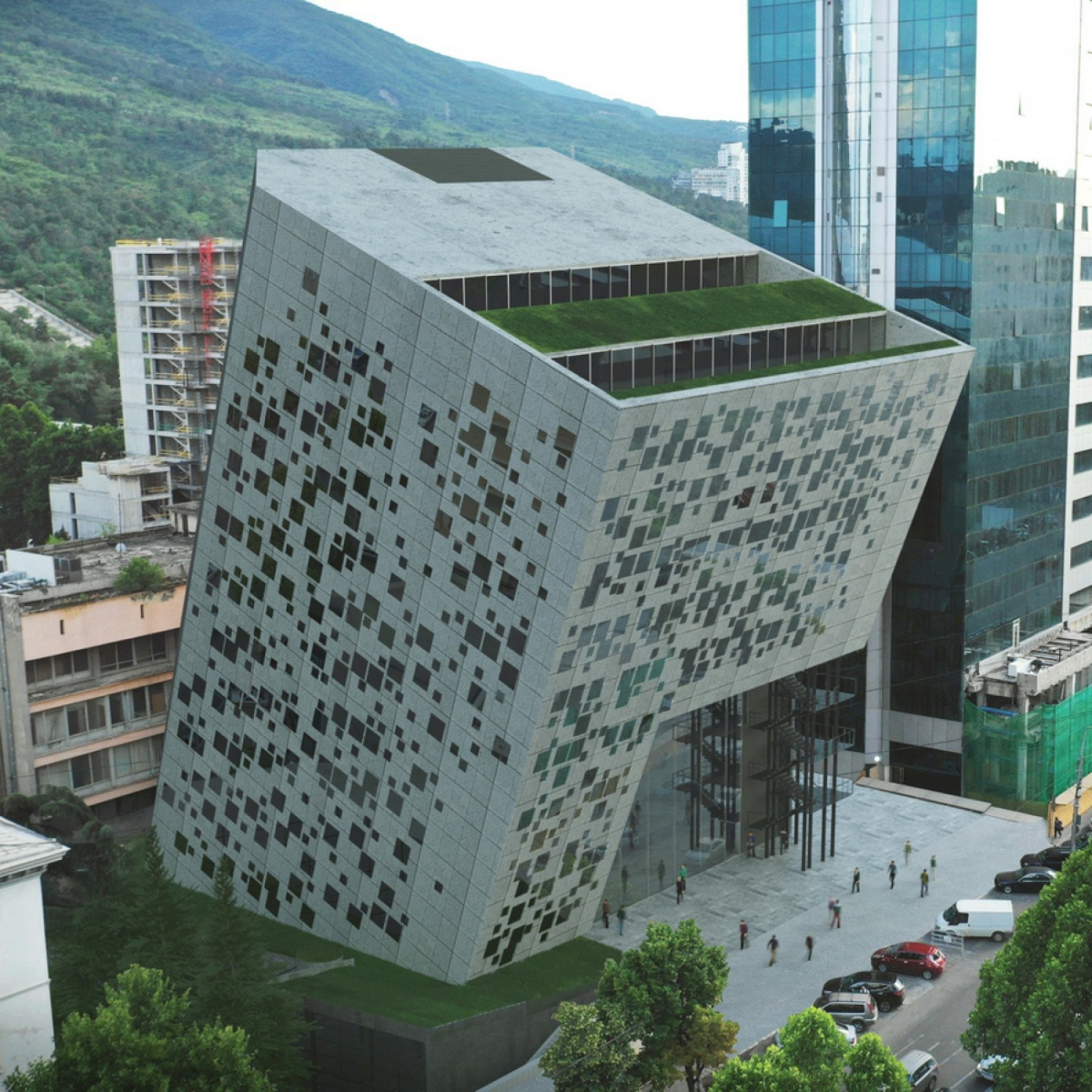 Alusion Fassadenverkleidung Aluminiumplatten